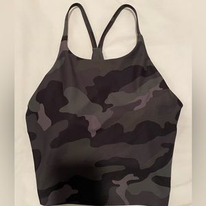 Camp Crop Top workout tank with built in bra!
